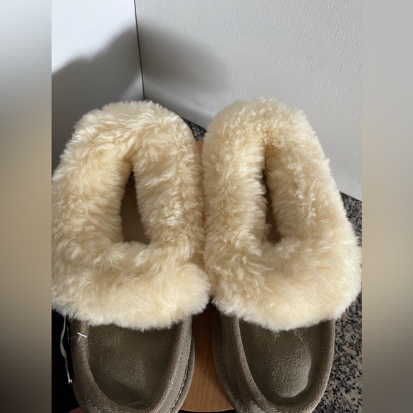 Men’s Sheepskin Leather Slippers 7 — NWT - Picture 6 of 13